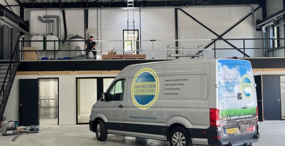 Weer een mooie installatie opgeleverd Warmtepomp / WTW / Sanitair - Van Bruchem Duurzaam